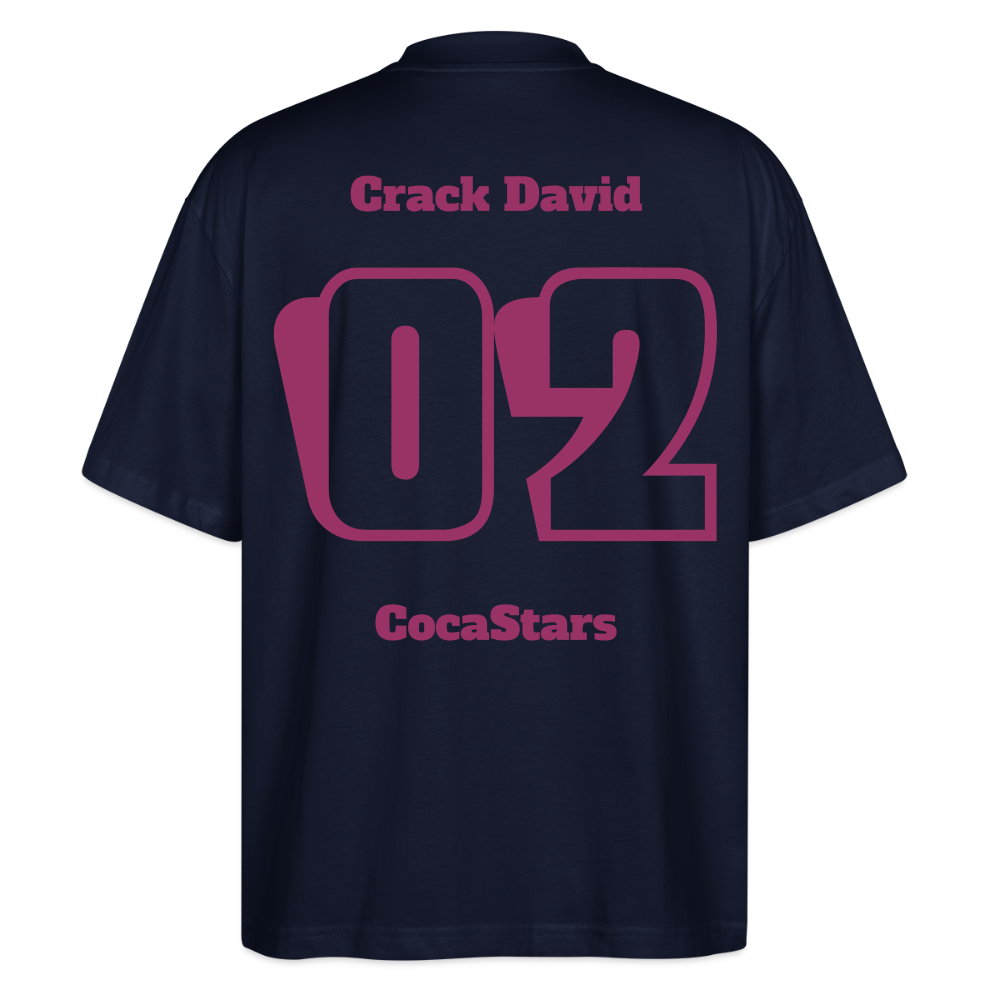 T-Shirt OS 200 g/m² - DTC - CHERRY_02DAVID - navy