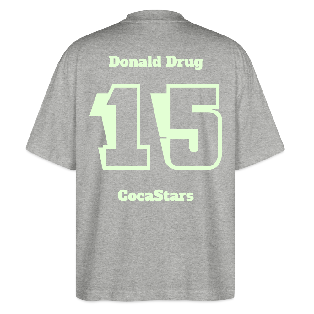 T-Shirt OS 200 g/m² - DTC - GLOWY_15DONALD - heather grey