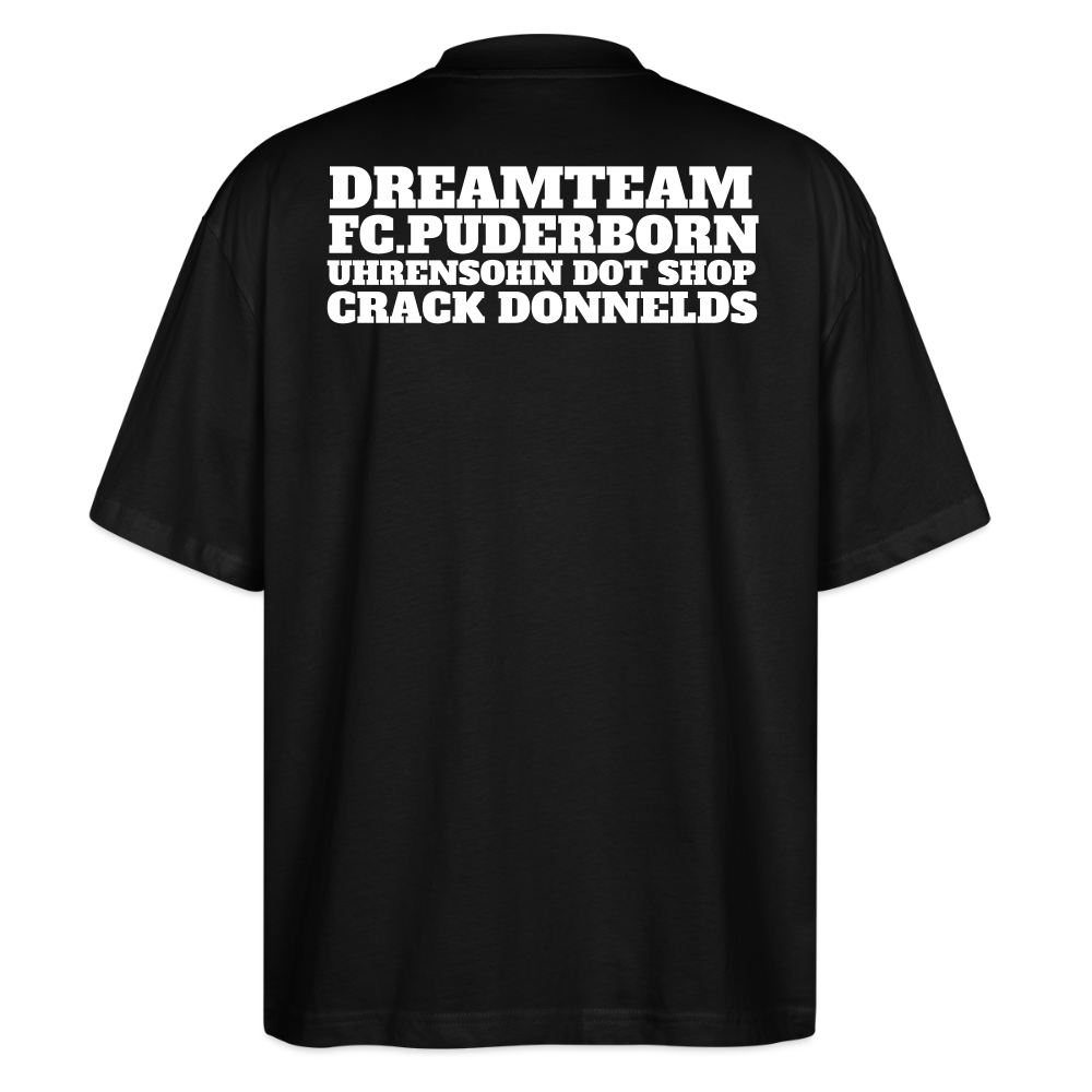 T-SHIRT DT_X/CRACK - black
