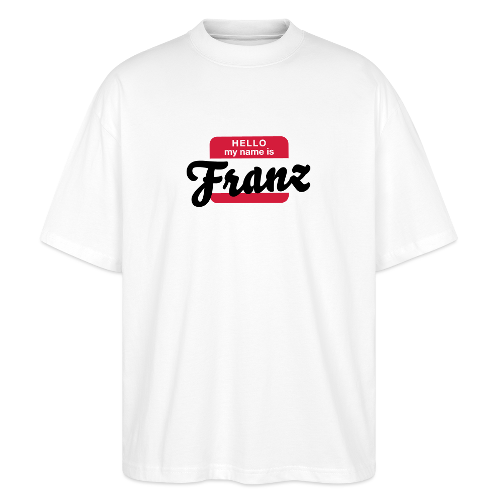 T-Shirt OS 200 g/m² - NAME - BRUDI_FRANZ - white