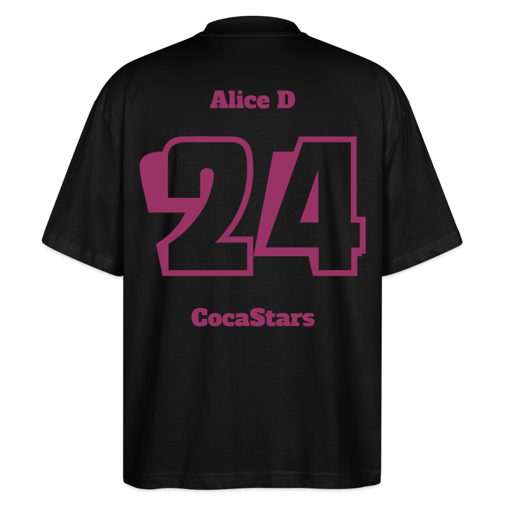 T-Shirt OS 200 g/m² - DTC - CHERRY_24ALICE - black