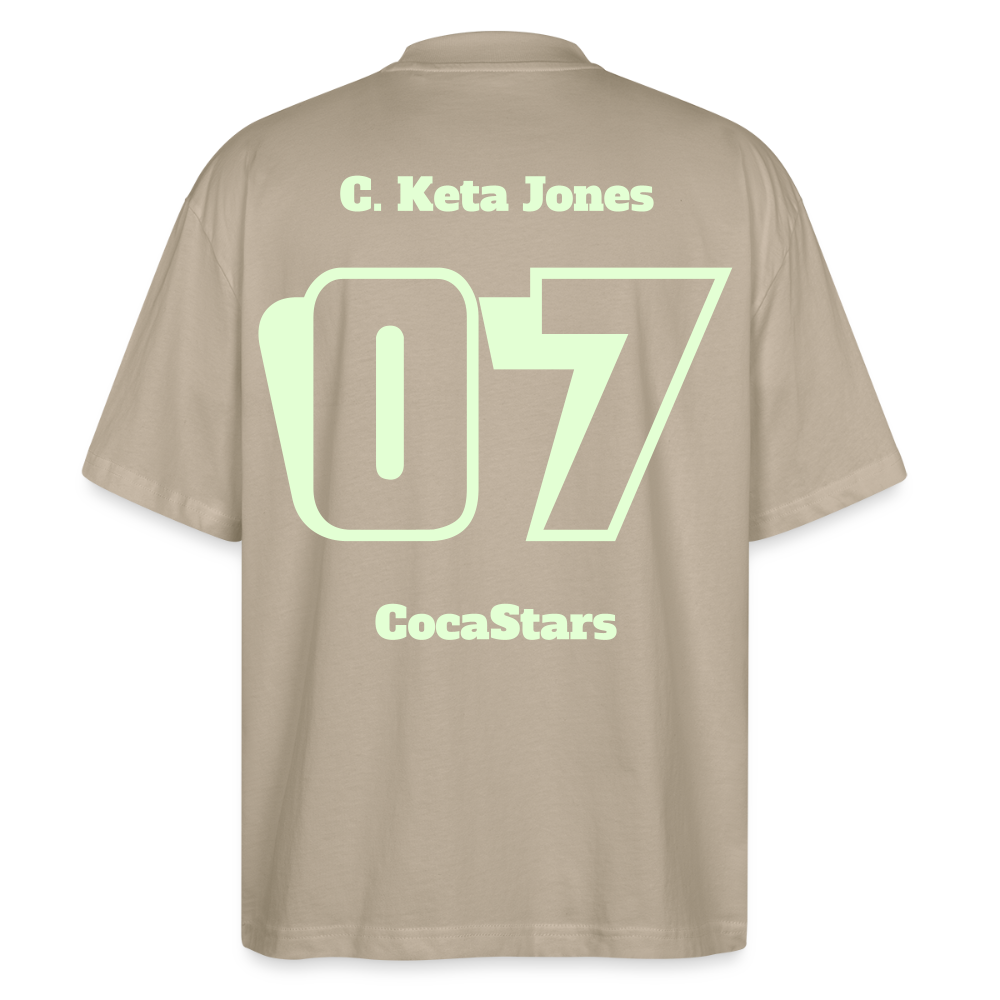 T-Shirt OS 200 g/m² - DTC - GLOWY_07CKJ - stone