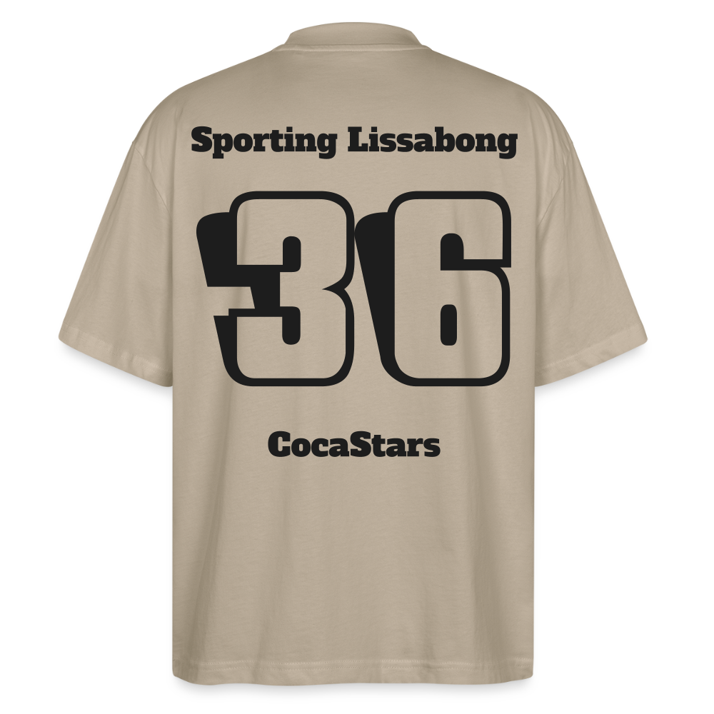 T-Shirt OS 200 g/m² - DTC - BLACKY_36LISSABONG - stone