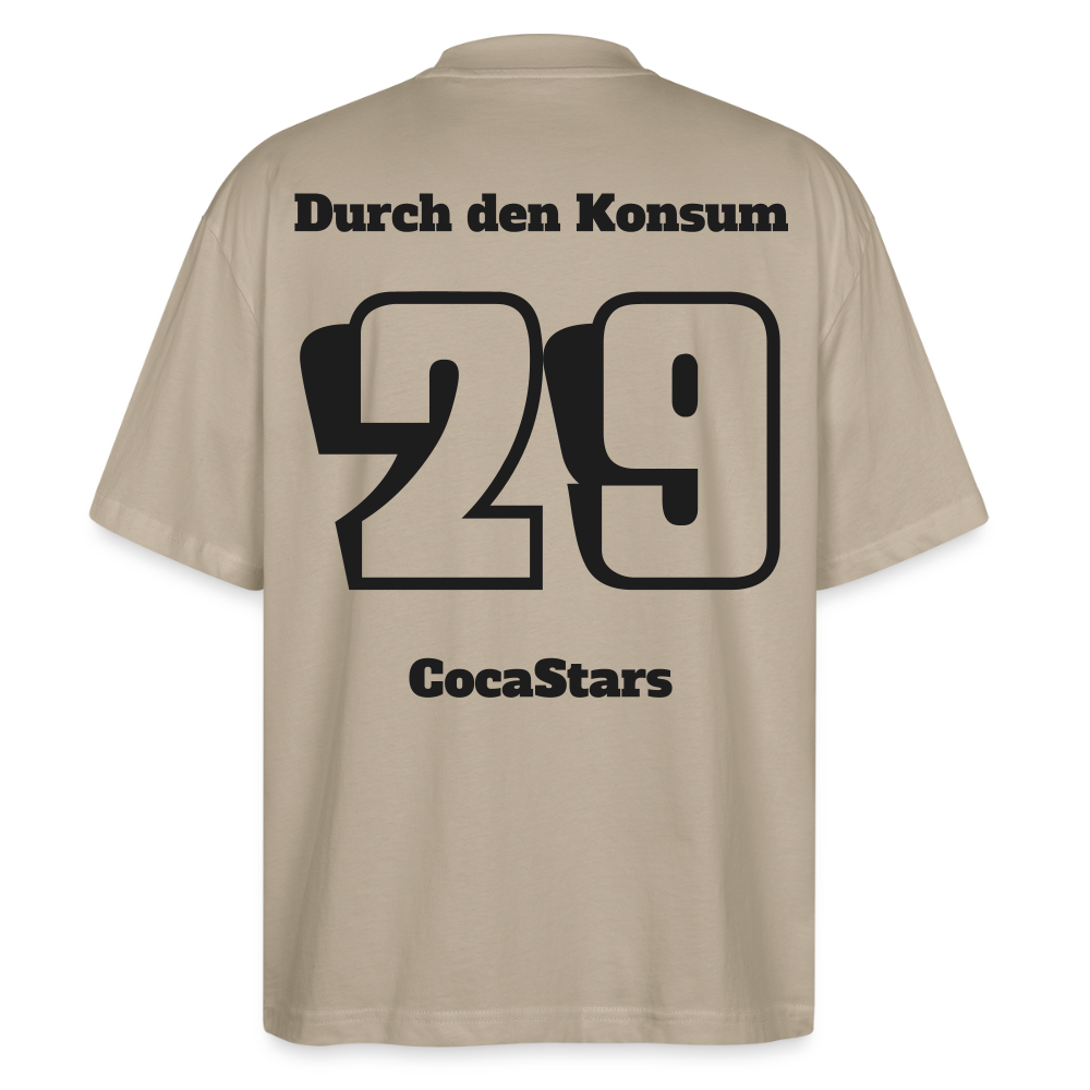 T-Shirt OS 200 g/m² - DTC - BLACKY_29KONSUM - stone