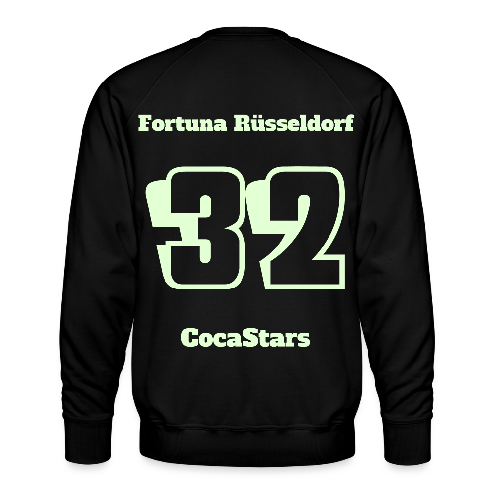 M.P. Sweatshirt - DTG - 32FORTUNARÜSSELDORF32 - black