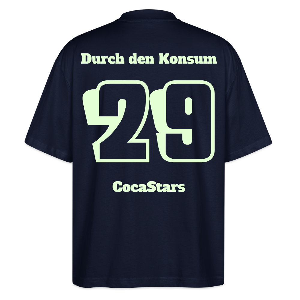 T-Shirt OS 200 g/m² - DTC - GLOWY_29KONSUM - navy