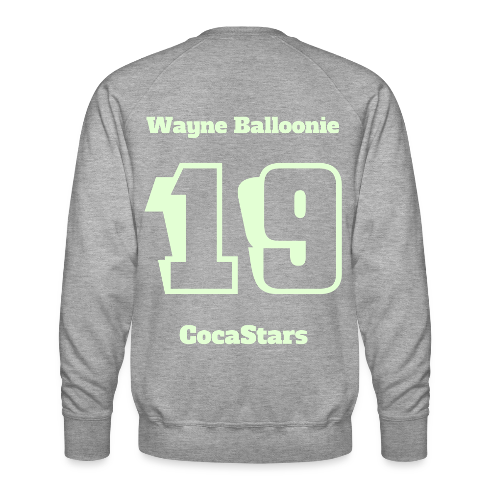 M.P. Sweatshirt - DTG - 19WAYNEBALLOONIE19 - heather grey