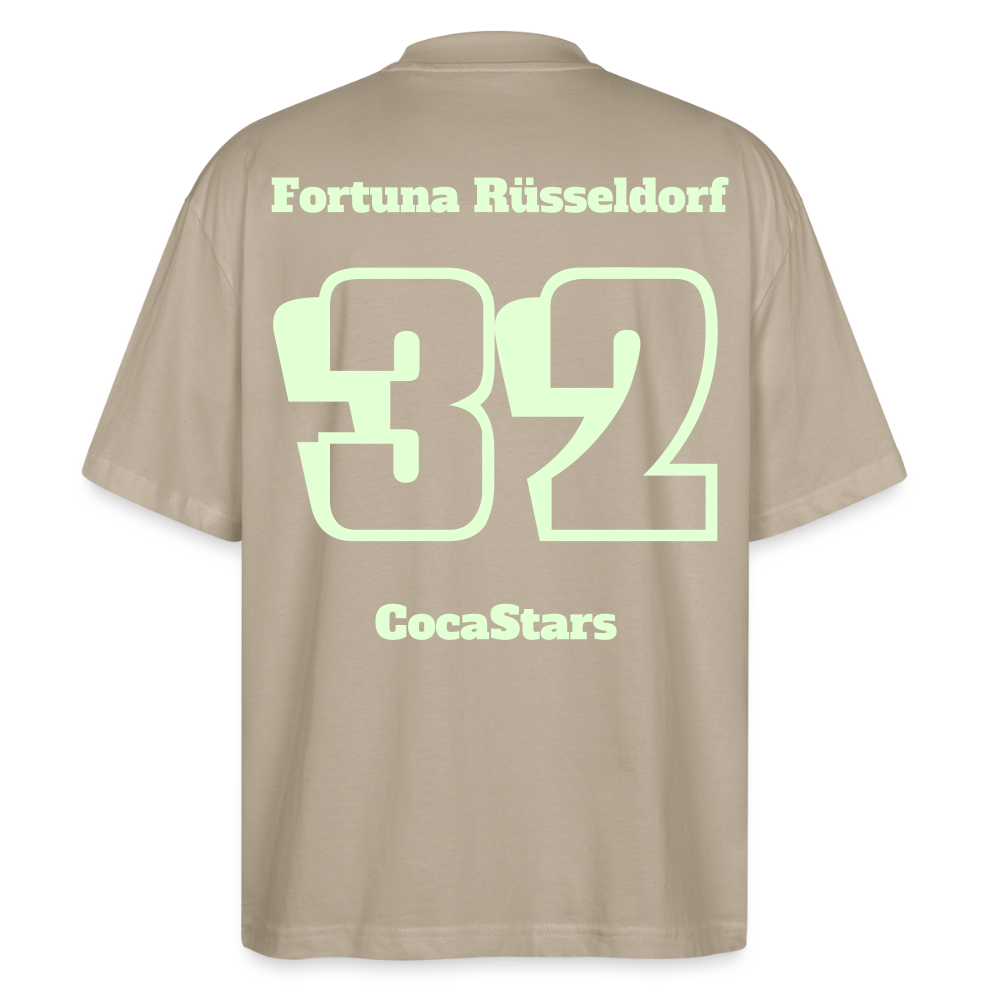 T-Shirt OS 200 g/m² - DTC - GLOWY_32RÜSSELDORF - stone