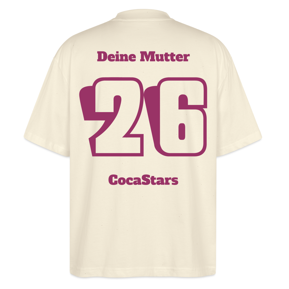 T-Shirt OS 200 g/m² - DTC - CHERRY_26DEINEMUTTER - natural raw