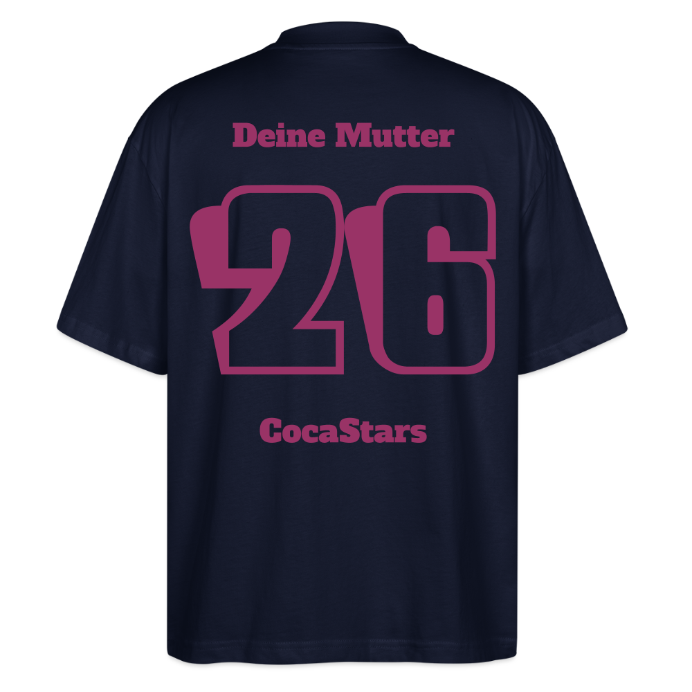 T-Shirt OS 200 g/m² - DTC - CHERRY_26DEINEMUTTER - navy