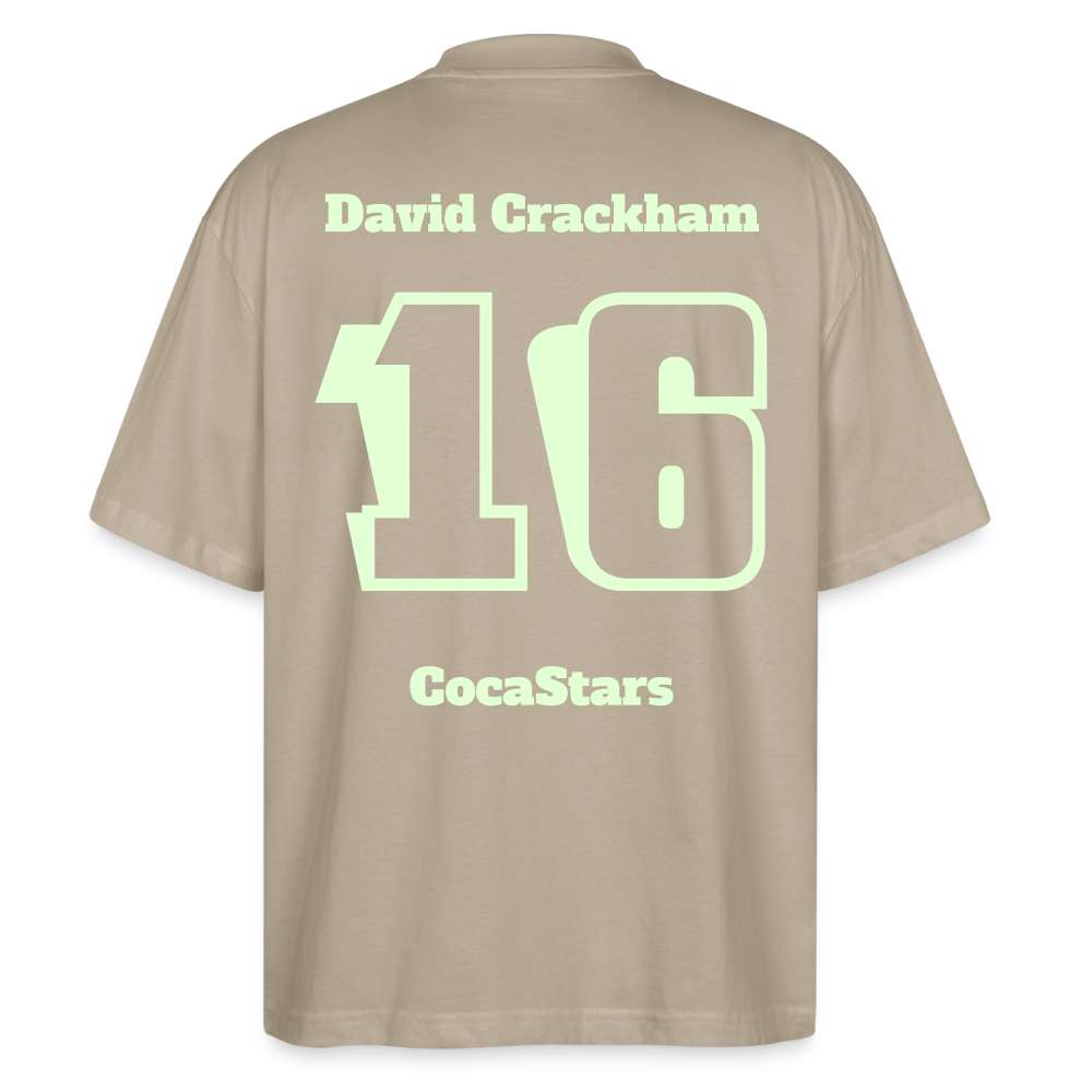 T-Shirt OS 200 g/m² - DTC - GLOWY_16CRACKHAM - stone