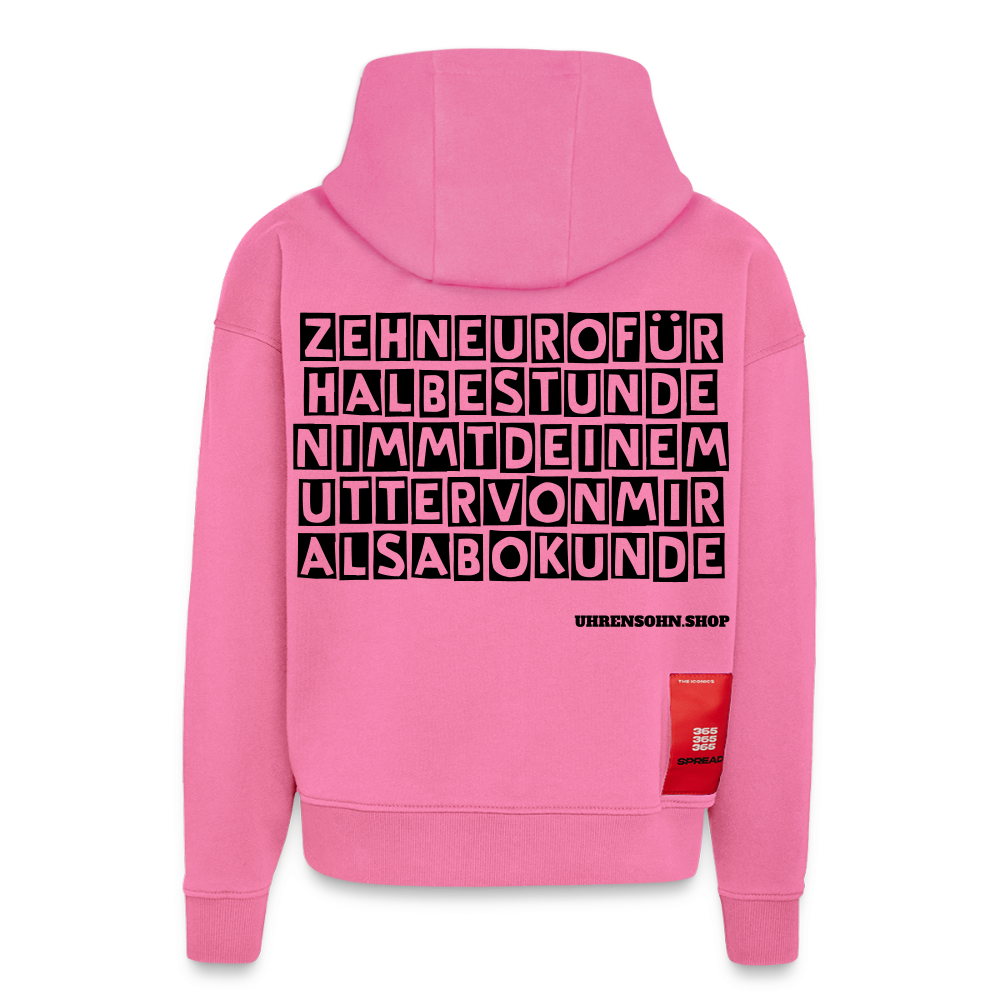 HOODIE B/WHO?MORE3 - AURA PINK