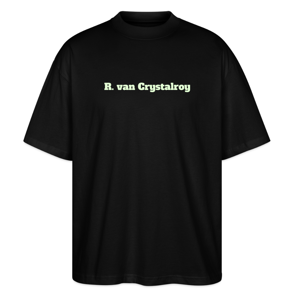 T-Shirt OS 200 g/m² - DTC - GLOWY_12CRYSTALROY - black