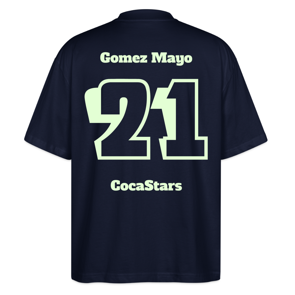 T-Shirt OS 200 g/m² - DTC - GLOWY_21GOMEZ - navy