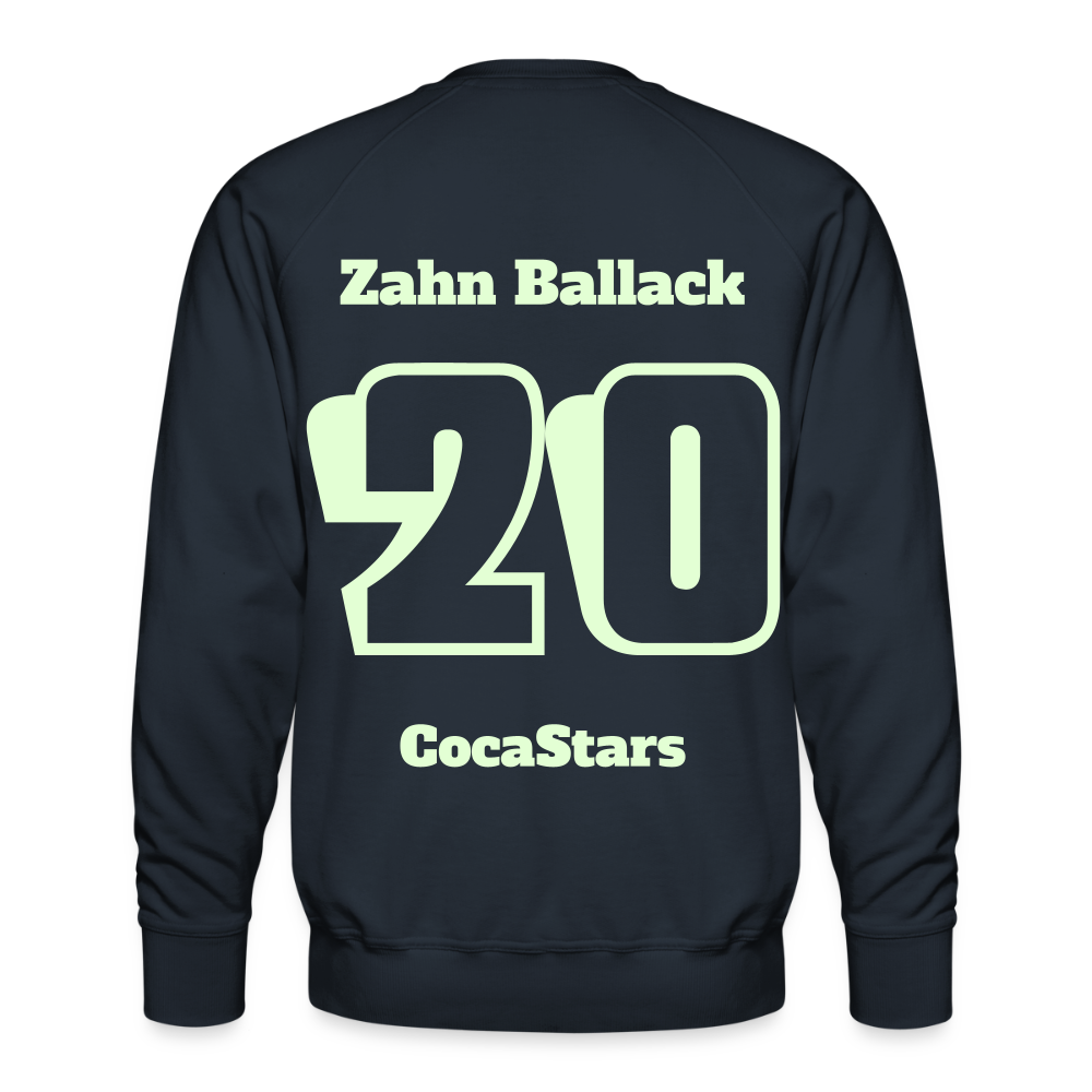 M.P. Sweatshirt - DTG - 20ZAHNBALLACK20 - navy
