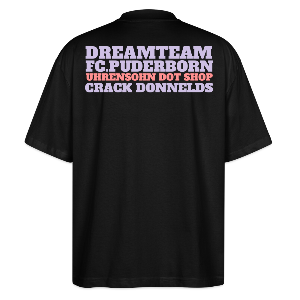 T-SHIRT DT_W/CRACK - black