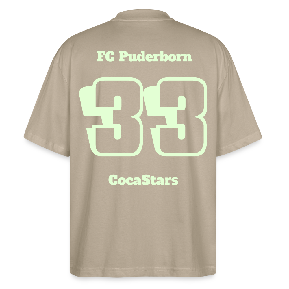T-Shirt OS 200 g/m² - DTC - GLOWY_33PUDERBORN - stone