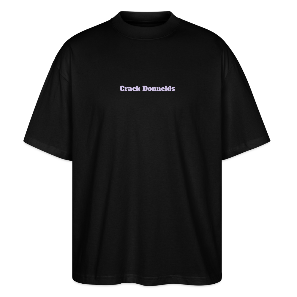 T-SHIRT DT_W/CRACK - black