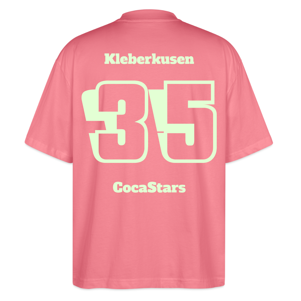 T-Shirt OS 200 g/m² - DTC - GLOWY_35KLEBERKUSEN - pink joy