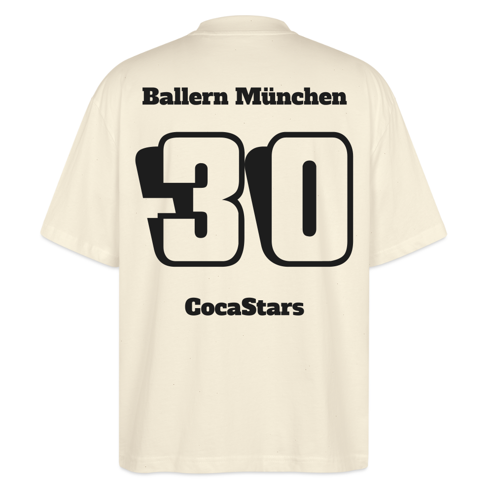 T-Shirt OS 200 g/m² - DTC - BLACKY_30MÜNCHEN - natural raw