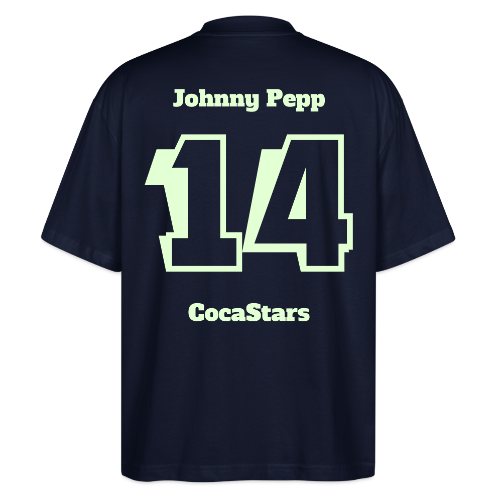 T-Shirt OS 200 g/m² - DTC - GLOWY_14JOHNNY - navy