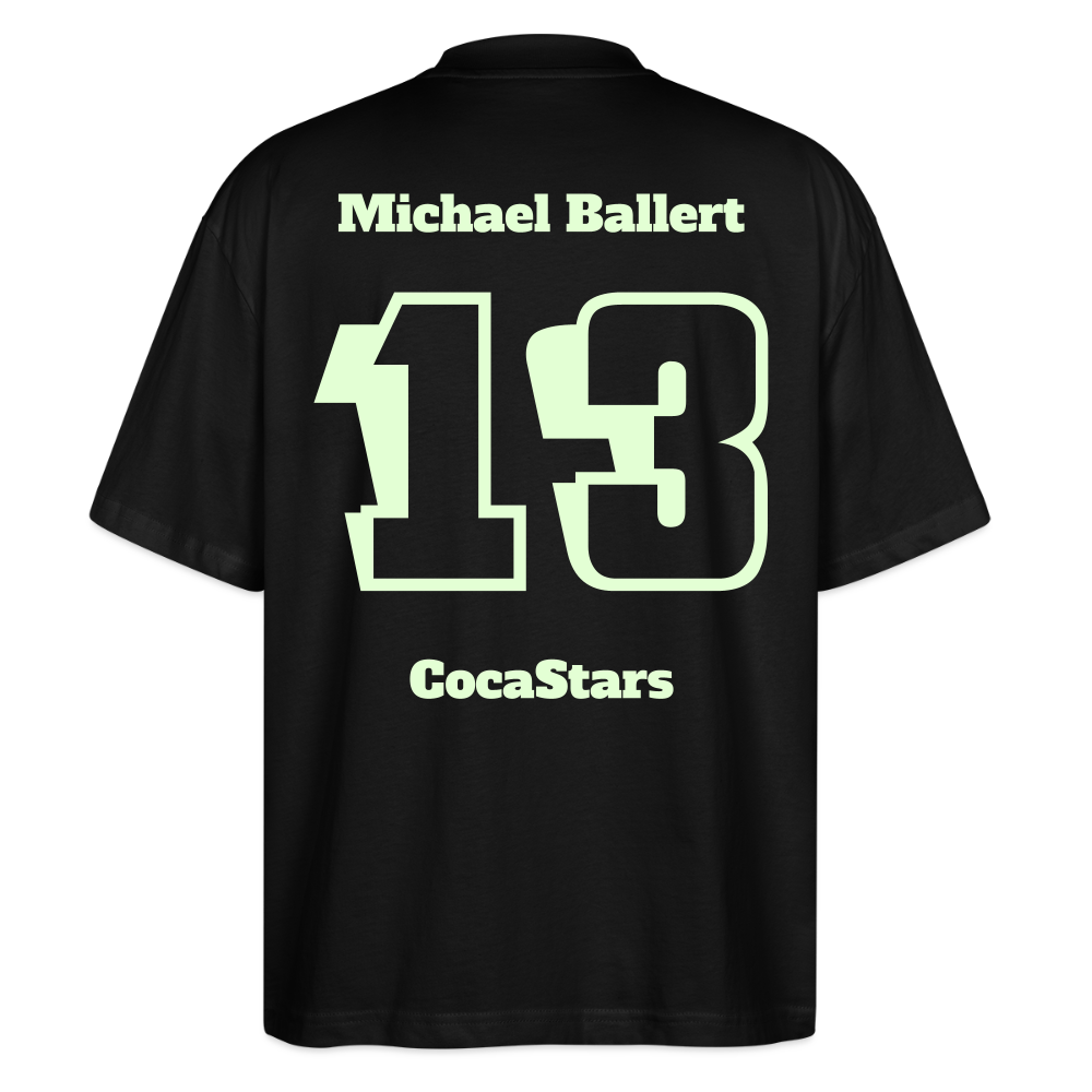 T-Shirt OS 200 g/m² - DTC - GLOWY_13MICHAEL - black