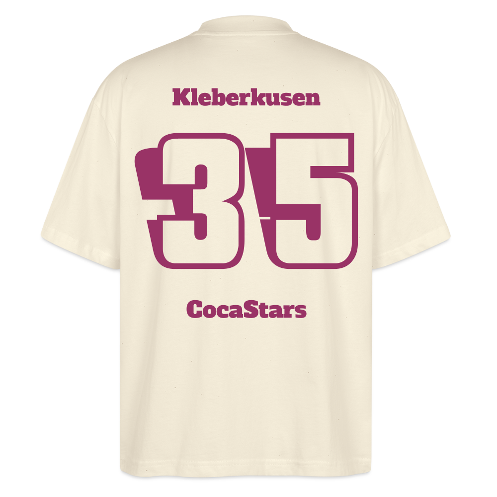 T-Shirt OS 200 g/m² - DTC - CHERRY_35KLEBERKUSEN - natural raw