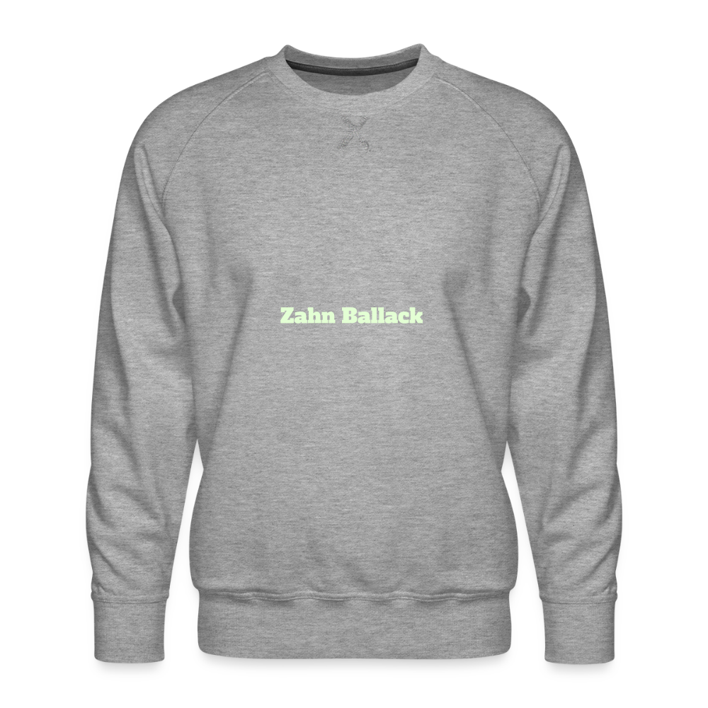 M.P. Sweatshirt - DTG - 20ZAHNBALLACK20 - heather grey
