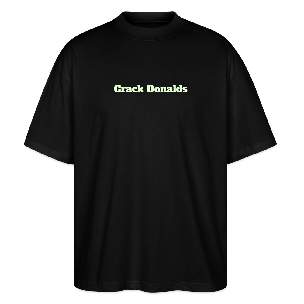 T-Shirt OS 200 g/m² GLOWY_01CRACK - black
