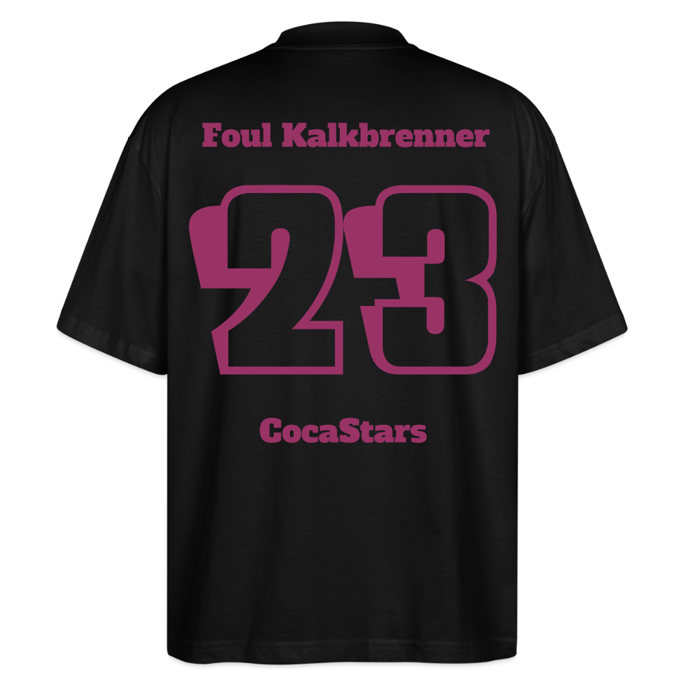 T-Shirt OS 200 g/m² - DTC - CHERRY_23FOUL - black
