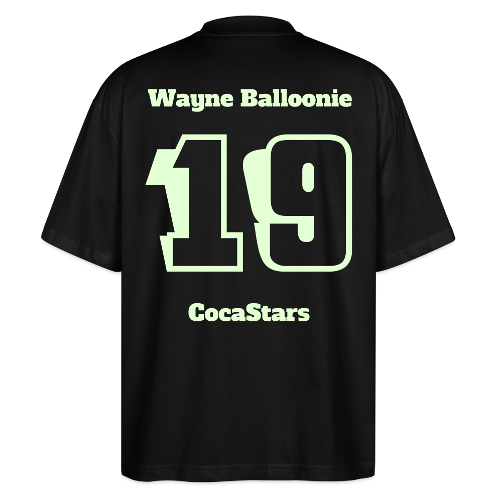 T-Shirt OS 200 g/m² - DTC - GLOWY_19WAYNE - black