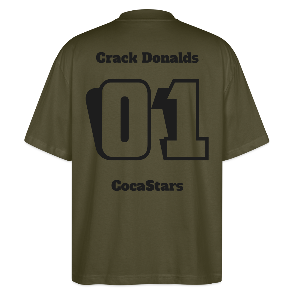 T-Shirt OS 200 g/m² BLACKY_01CRACK - khaki