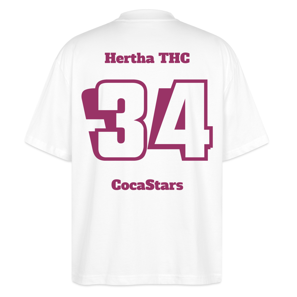 T-Shirt OS 200 g/m² - DTC - CHERRY_34THC - white