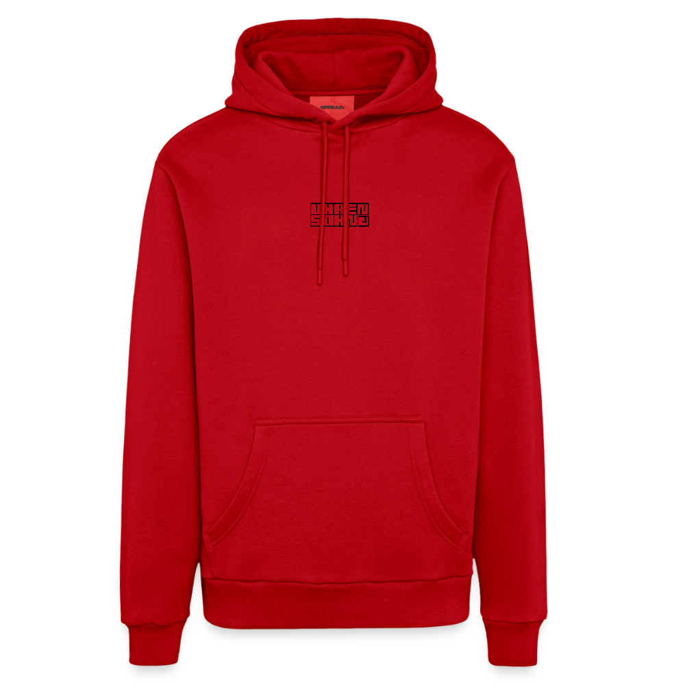 ORGANIC HOODIE - 03HONTAS - red