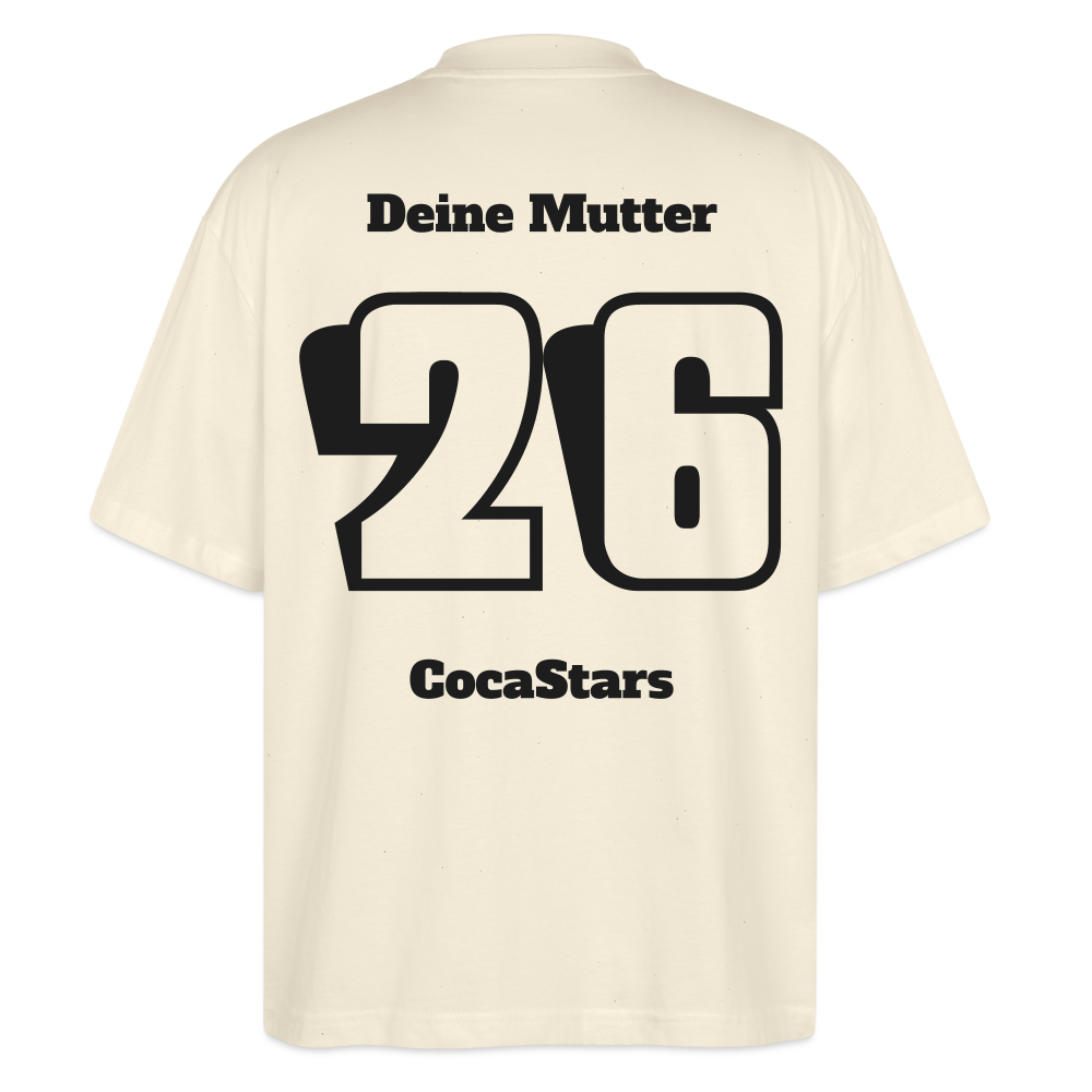 T-Shirt OS 200 g/m² - DTC - BLACKY_26DEINEMUTTER - natural raw