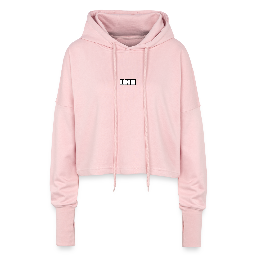 W. Cropped Hoodie - DKU - light pink