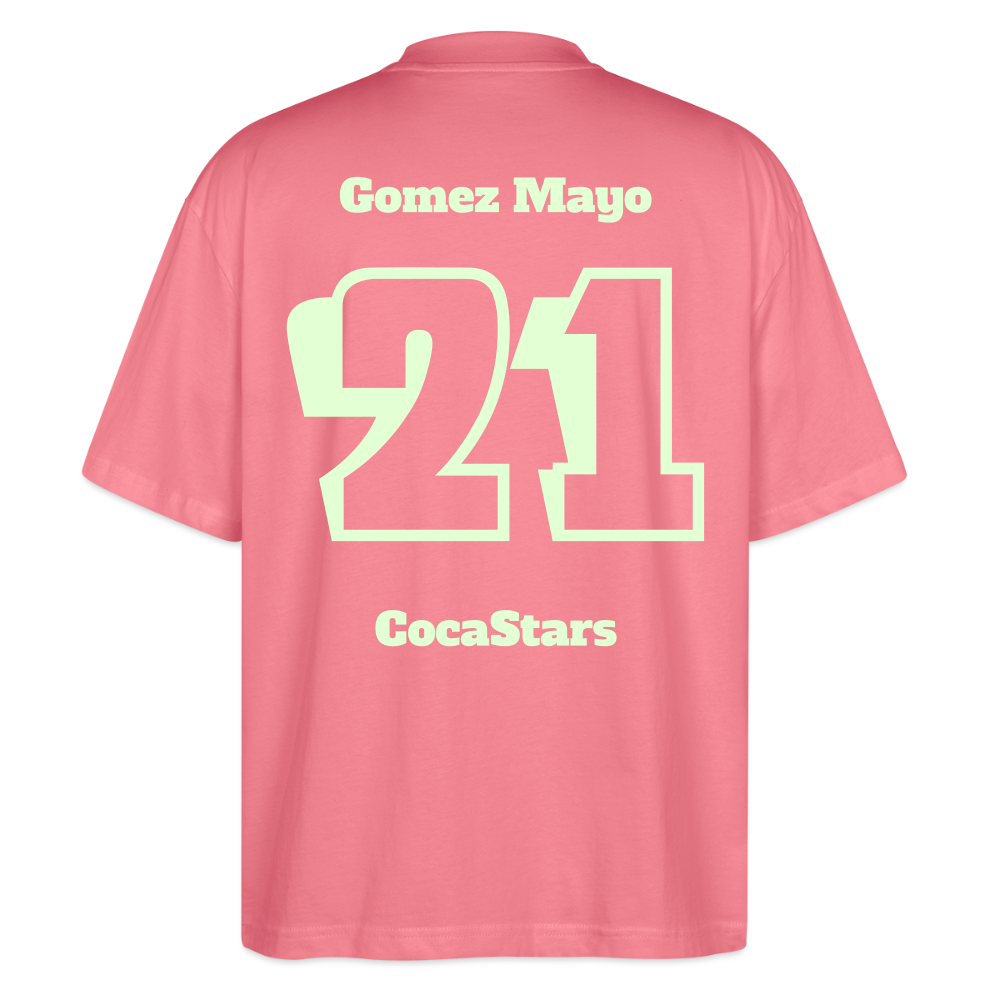 T-Shirt OS 200 g/m² - DTC - GLOWY_21GOMEZ - pink joy