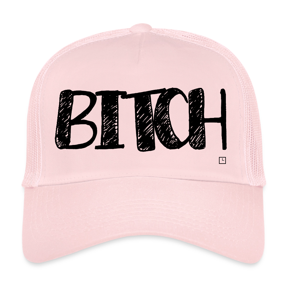 MESHCAP BITCH - pale pink