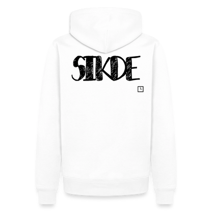 HOODIE SIKDE - white