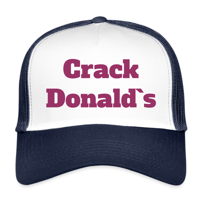 MESHCAP - UNISEX - DTC CHERRY_01CRACK - white/navy