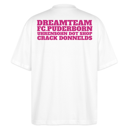 T-SHIRT DT_M/CRACK - white