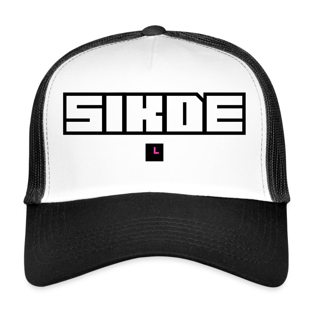 MeshCap - USC - "SIKDE" - white/black