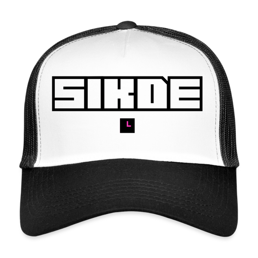 MeshCap - USC - "SIKDE" - white/black
