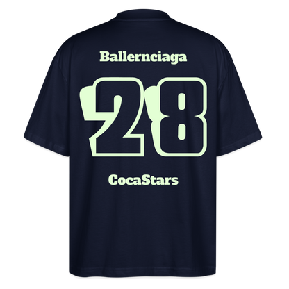 T-Shirt OS 200 g/m² - DTC - GLOWY_28BALLERN - navy
