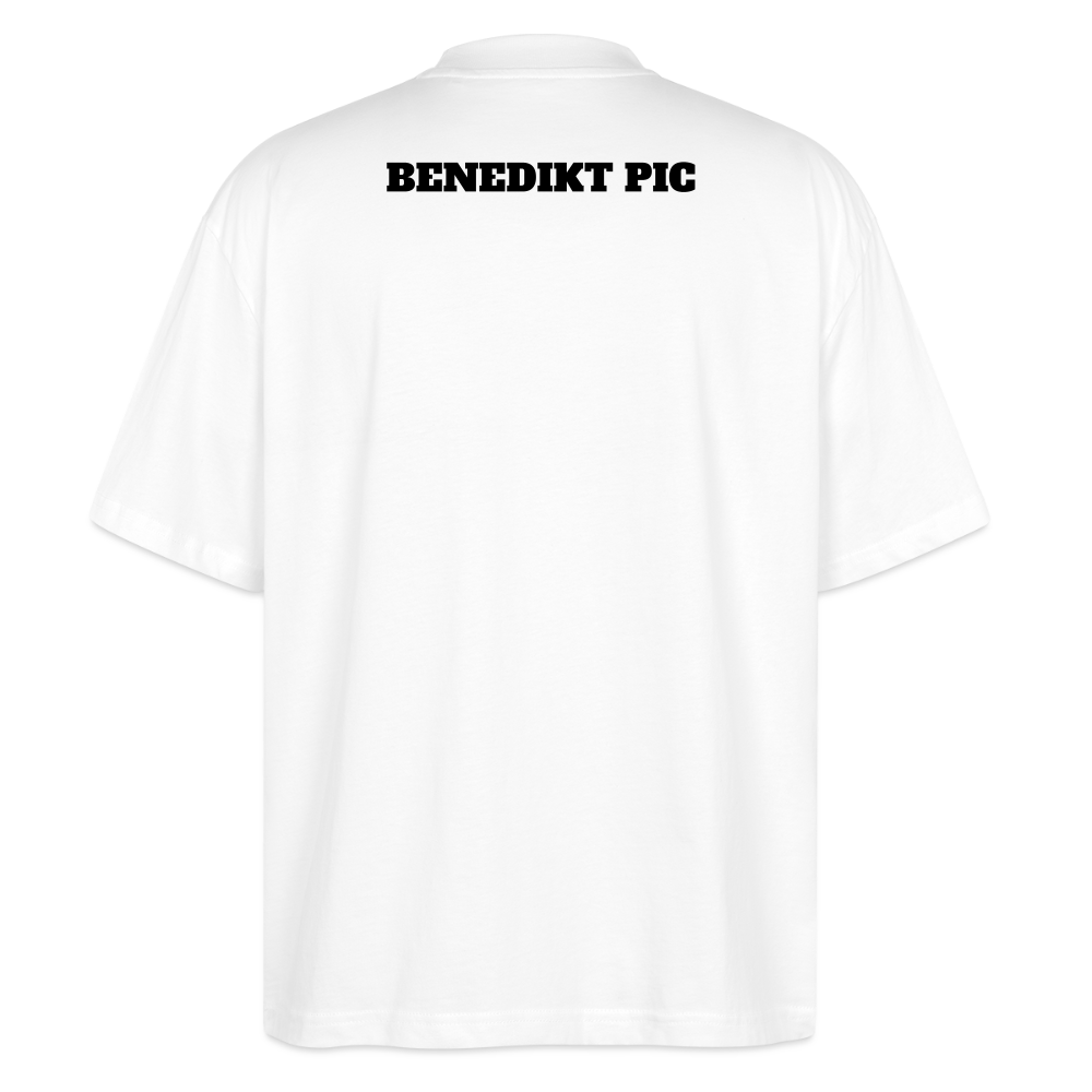 T-Shirt OS 200 g/m² - NAME - BRUDI_BENEDIKT - white