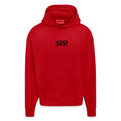 HOODIE B/WHO?MORE3 - red