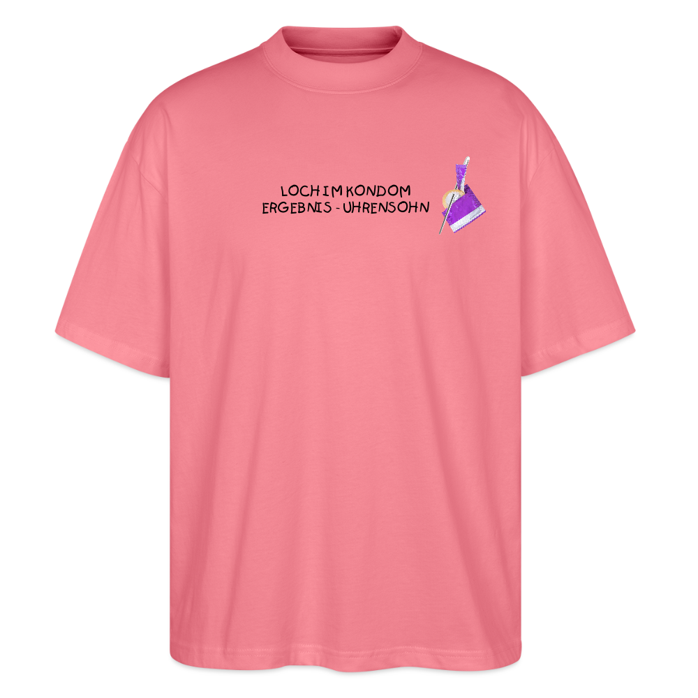Oversized Unisex Organic T-shirt - pink joy 