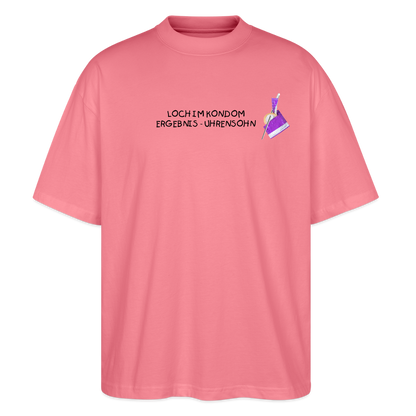 Oversized Unisex Organic T-shirt - pink joy 