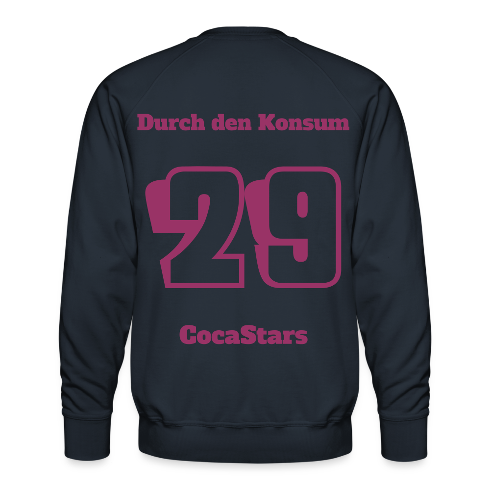 M.P. Sweatshirt - DT - 29DurchDenKonsum - navy
