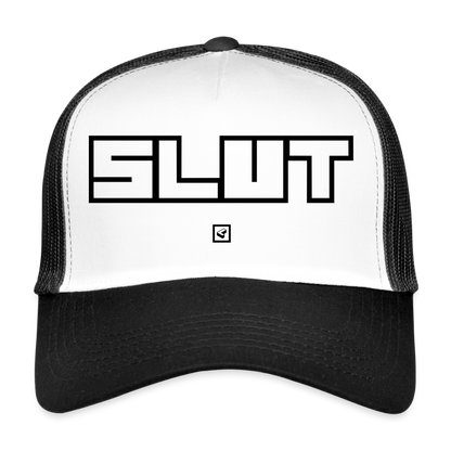 MESHCAP US_SLUT - white/black